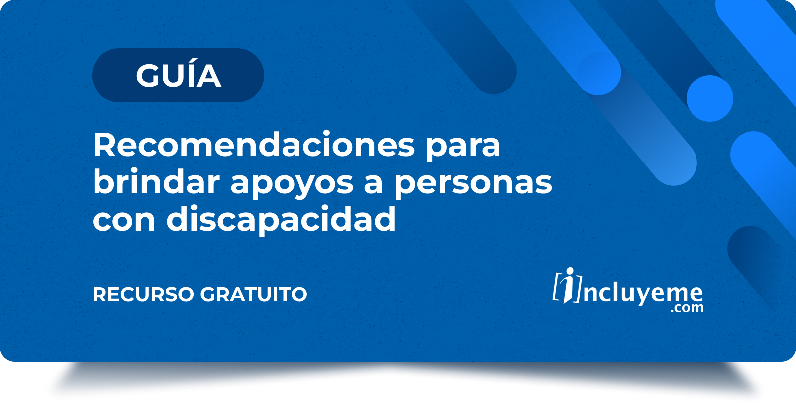 Guia - Recomendaciones para brindar apoyos a personas con discapacidad